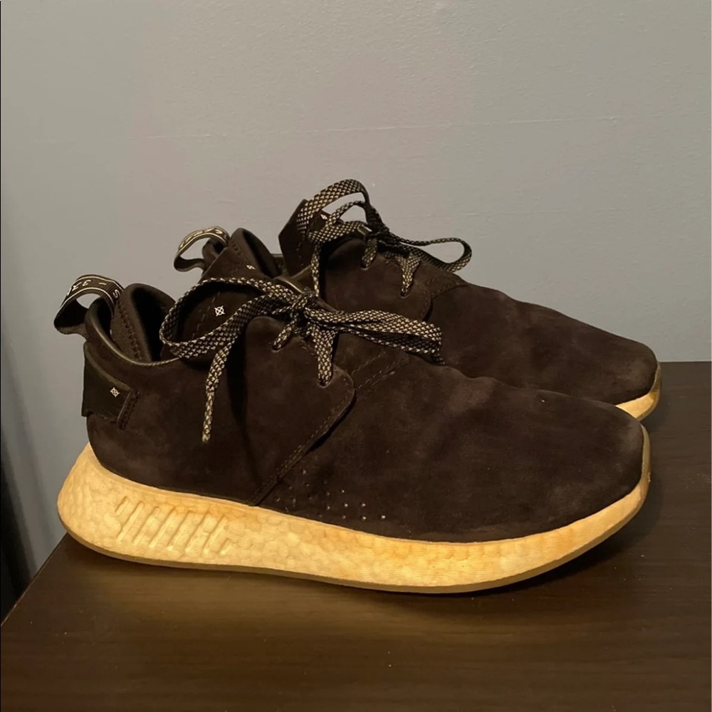 Adidas NMD_C2 Black Suede Shoe